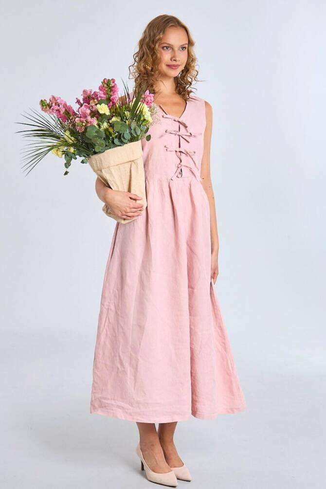 Blush Belle Dress - 5