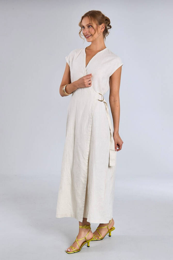 Solvera Wrap Dress - 5