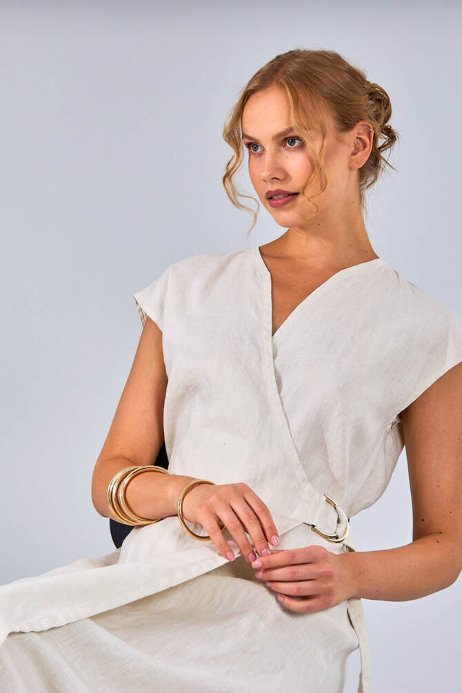 Solvera Wrap Dress - 8